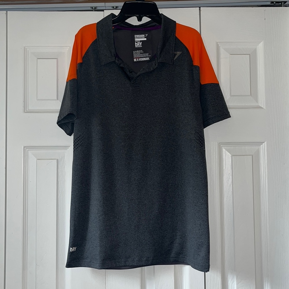 GYMSHARK DRY COLLARED Shirt